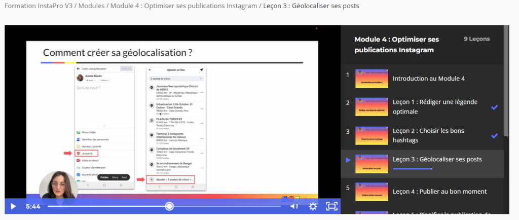 Explications Geolocalisation Posts