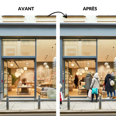 Boutique Sur Rue Frequentation